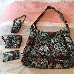 Vera Bradley bag and accessories